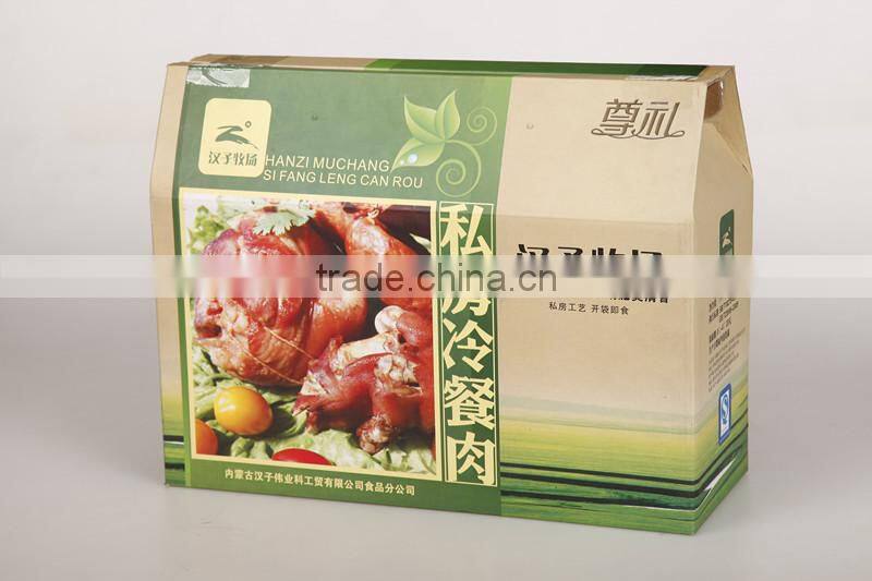 corrugated box and wine bottle packaging Fresh Fruit Corrugated Box Packaging for Apple and Grapes Packing