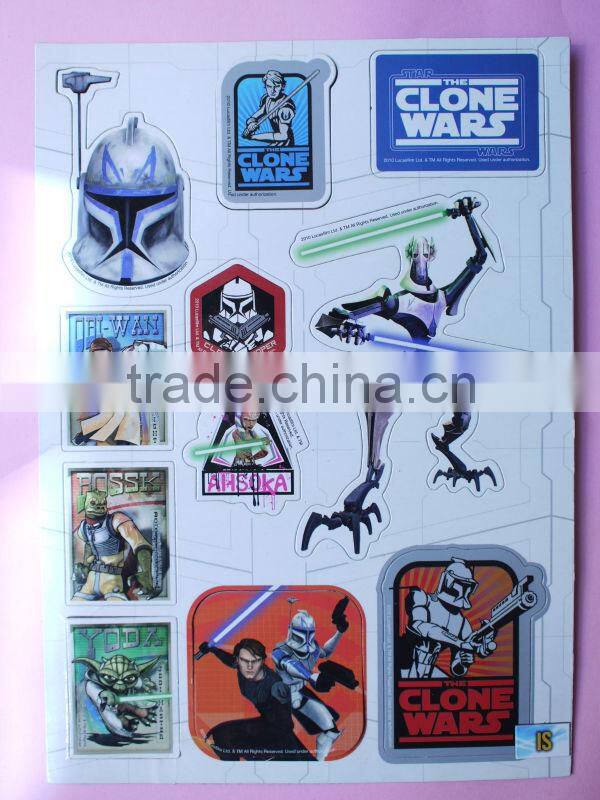 promotion paper fridge magnet sticker