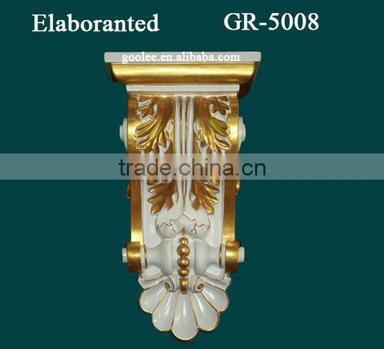 High Quality Home Decoration Polyurehtane Delicate Corbel