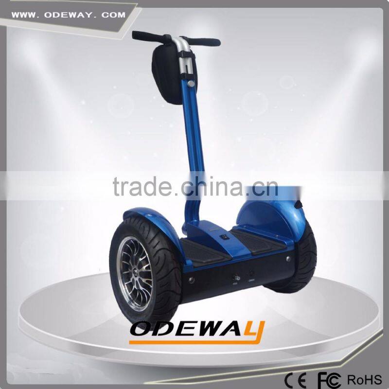 2016 2000W top quality self balancing city road electric chariot scooter