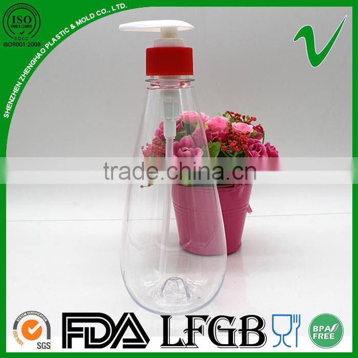 empty shampoo pet 500ml boston round disposable plastic bottle spray