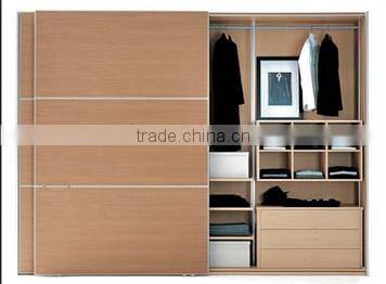 Sliding door wooden livingroom wardrobe cabinet