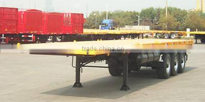 heavy duty 4 axle 3 axle 20ft 40ft container flatbed semi trailers for sale