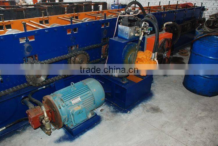 DX Galvanized steel/Aluminum plate C80/300 purlin roll forming machine