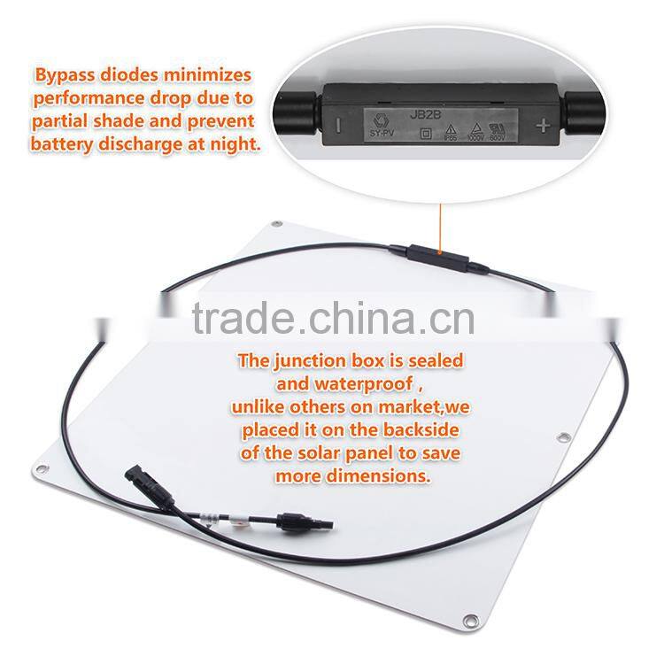 alibaba small size home use thin film 50W Low Price Mini Solar Panel