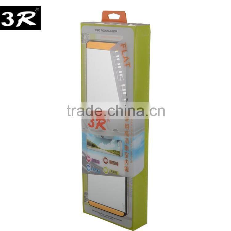 Largest view build in clip convex rearview mirror for car