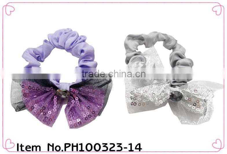 High Quality Handmade Satin Fabric Hair Scrunchies