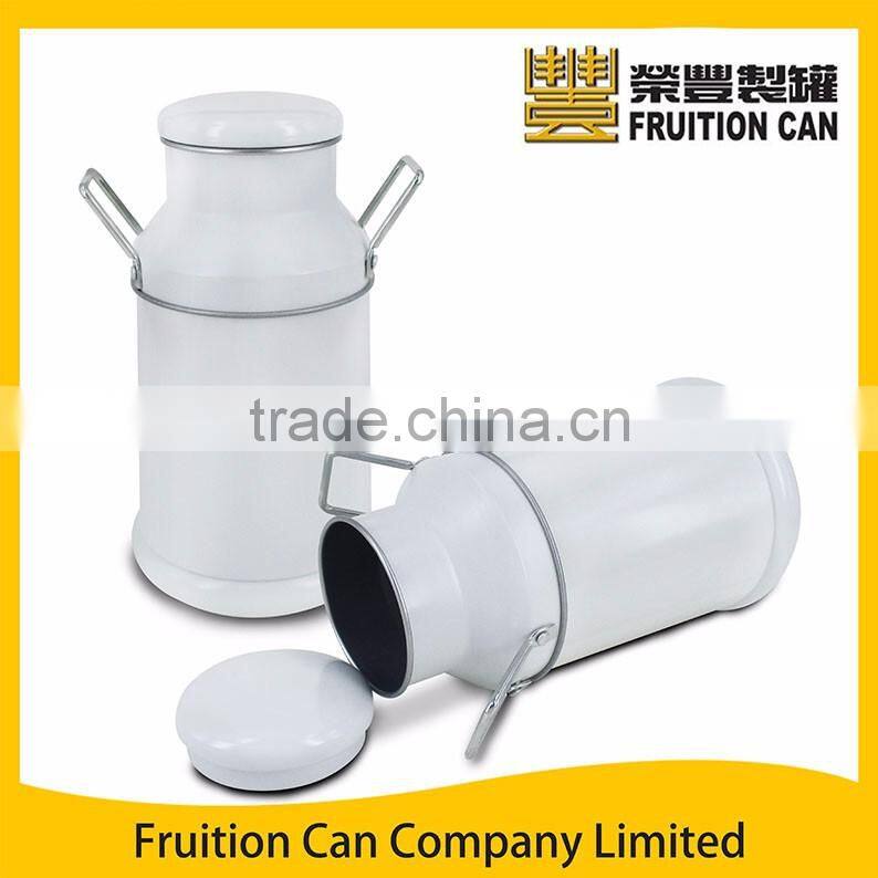Small milk can with ear handle