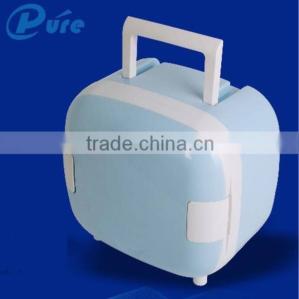 Car Mini Fridge 220V 12V Portable Mini Refrigerator Semiconductor 12V/220V 4L Fridge