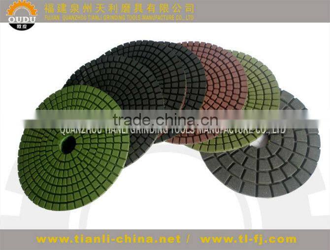 power tools Grit 50#-3000# flexible diamond polishing pads