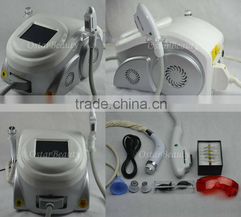 2014 New 2 in 1 Portable Elight hair removal IPL equipment