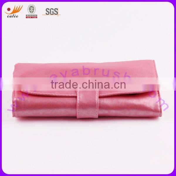 18pcs Real Hair Lovely Pink Makeup Brushes Set