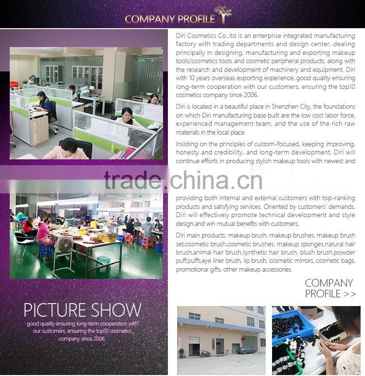 2016 Hot Professional Goat Hair 7Pcs Makeup Brush Set Tools Cosmetic Make Up Brush Set