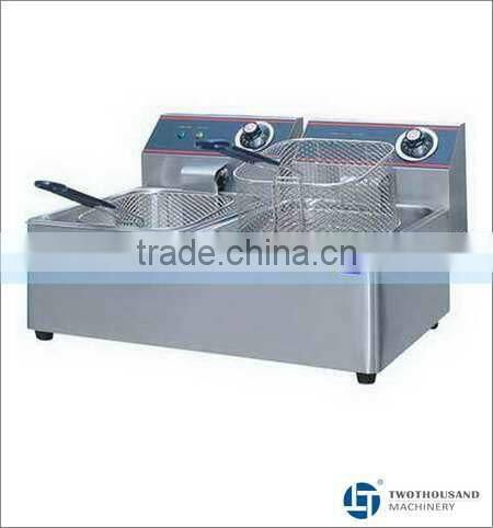 Open Fryer - Double Basket, 8x2 Liters, CE, 3.25x2 Kw, TT-WE263C