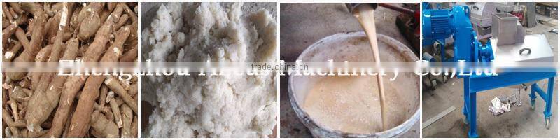 Automatic screw press manioc dreg dewater machine for cassava sludge