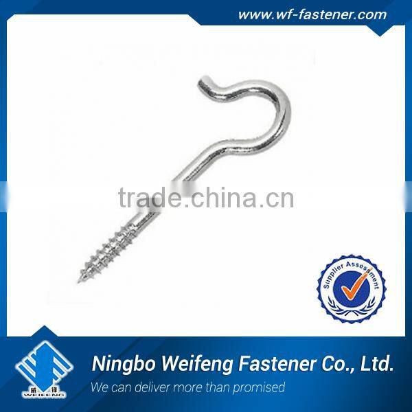 weifeng supplier with competitive price carbon steel Hex head lag wood screws DIN571 ,octa core,wood screw