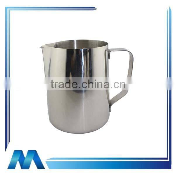 hot sales 350ML 600ML 1000ML stainless steel milk jug