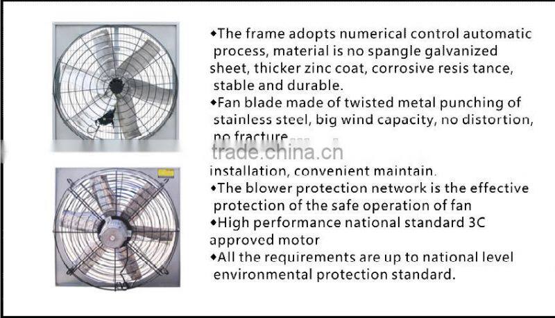 Poultry house exhaust fan