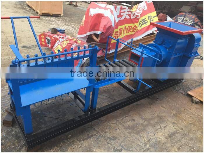 Manual red clay brick making machine for sale price with diesel engine powered