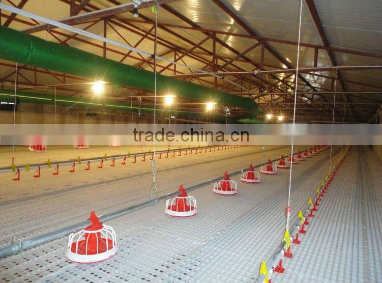 2017 high quality white color chicken plastic slat flooring