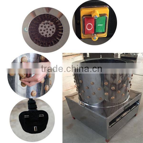 Removing feathers from chickens, ducks and geese Chicken defeathering machine