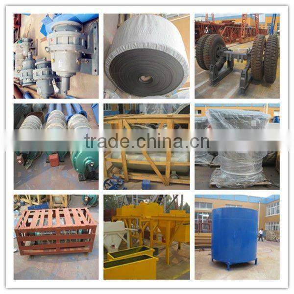 Mobile concrete batching plant YHZS50 Lianchuang factory