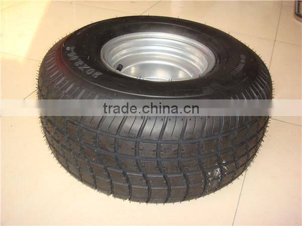 20x8.00-8 golf cart ATV go kart cart wheel tire lawnmower garden wheel