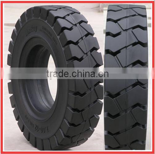 Solid Tyre for Forklift Tyres Prices of Forklift Spare Parts Factory Price 3.5t forklift truck tire 7.00-15, solid tire