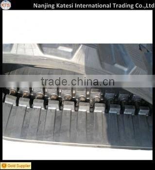 High quantity rubber track for construction machinery parts,light rubber tracks for mini excavator