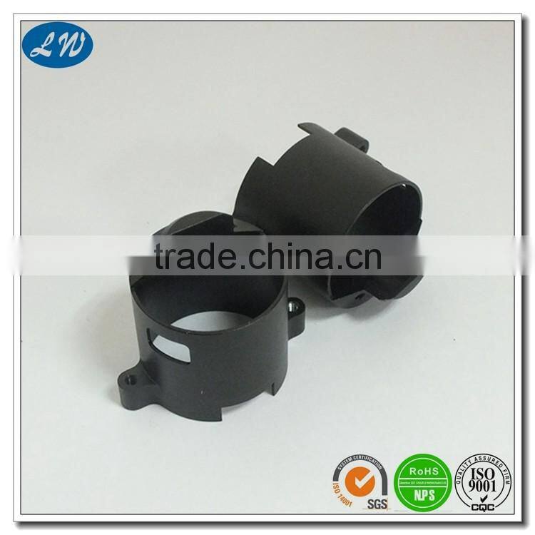 Custom high polished aluminum 6061 precision cnc machining parts for quadrotor