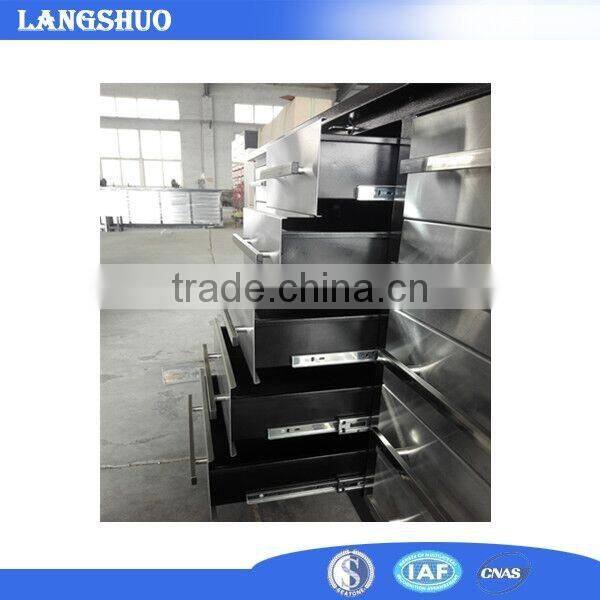 Stainless steel drawer material metal type tool storage cabient / workbench