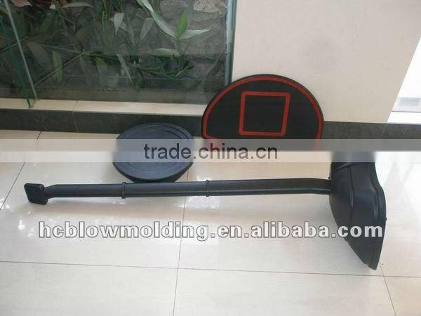 Custom kids basketball backboard stand set hdpe include ball and pump