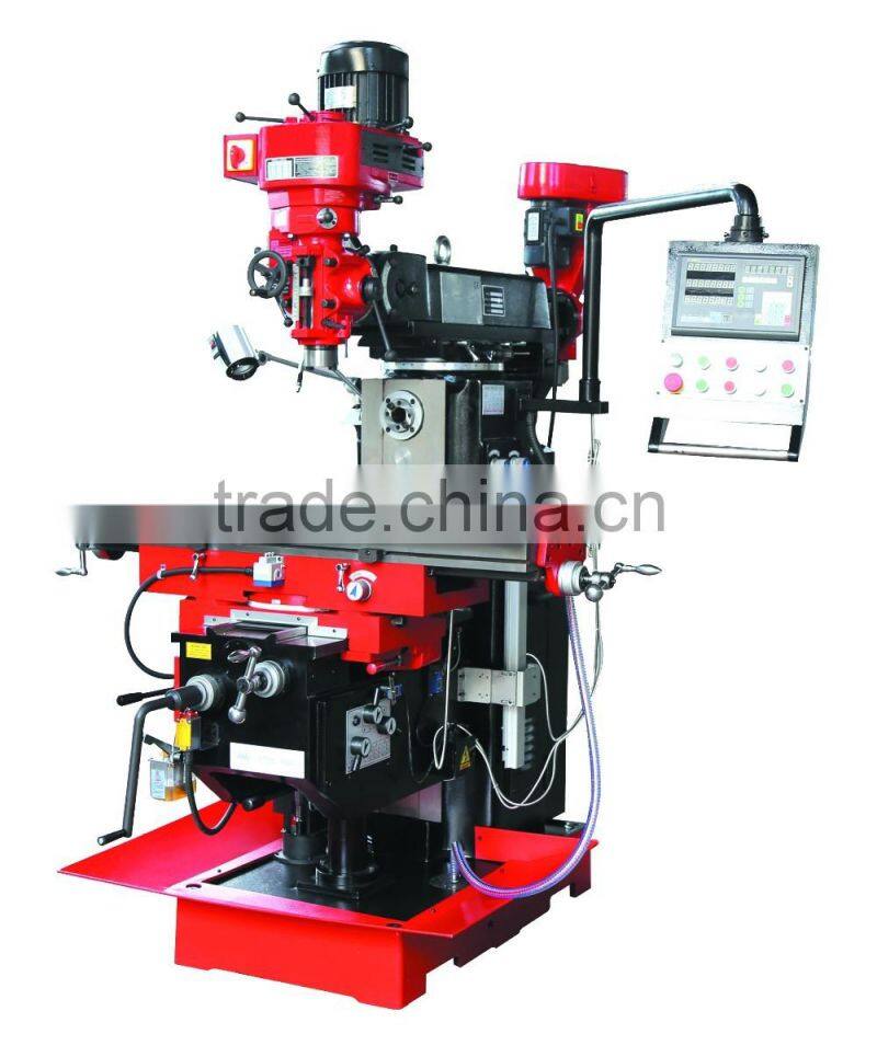 Vertical and Horizontal Spindle Universal Turret Type Miller with Slotting