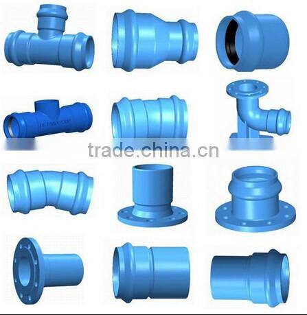 Ductile Iron Casting Pipe Fittings EN545/EN12842