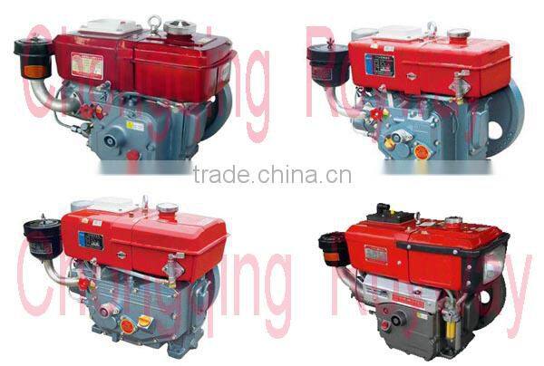 Small portable single cylinder 2.5kw water cooling diesel engines