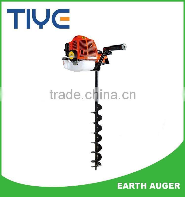 Big Power 71cc Earth Auger, Hole Digger With Optional Drill Bits