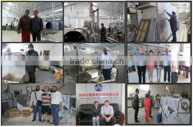 CE and BV certificate animal feed making machine/extruder machine