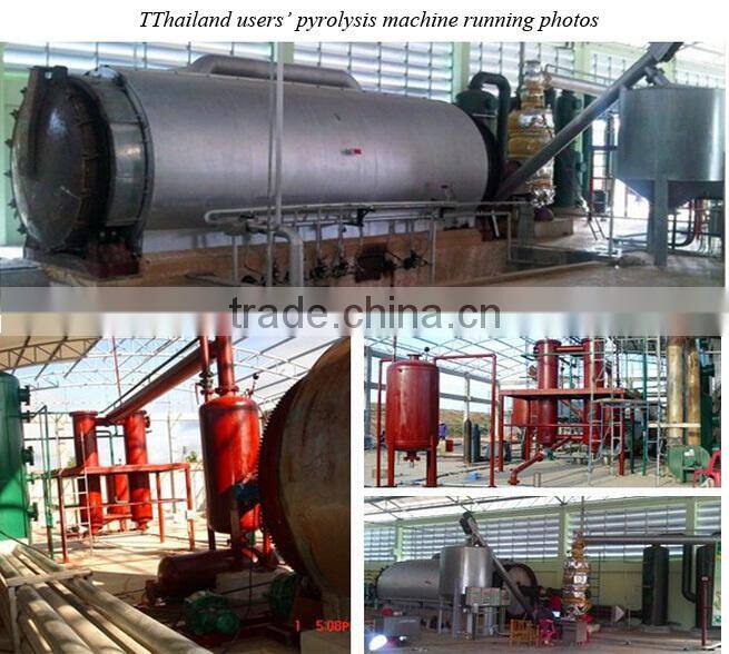 Green tppe Medical waste recycling machine getting pyrolysis oil 10 tpd