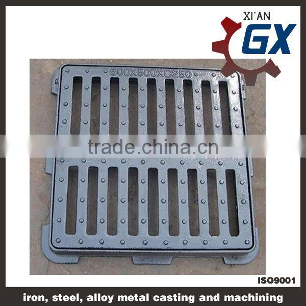 asphalt painted BS EN124 radiator grates