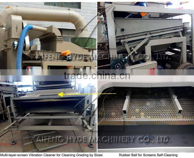 5XZF Mobile combined soybean seed cleaner for Beans cleaning