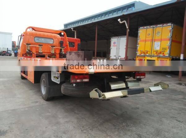 140hp 4*2 DONGFENG Captain 5 ton Wrecker Tow Truck