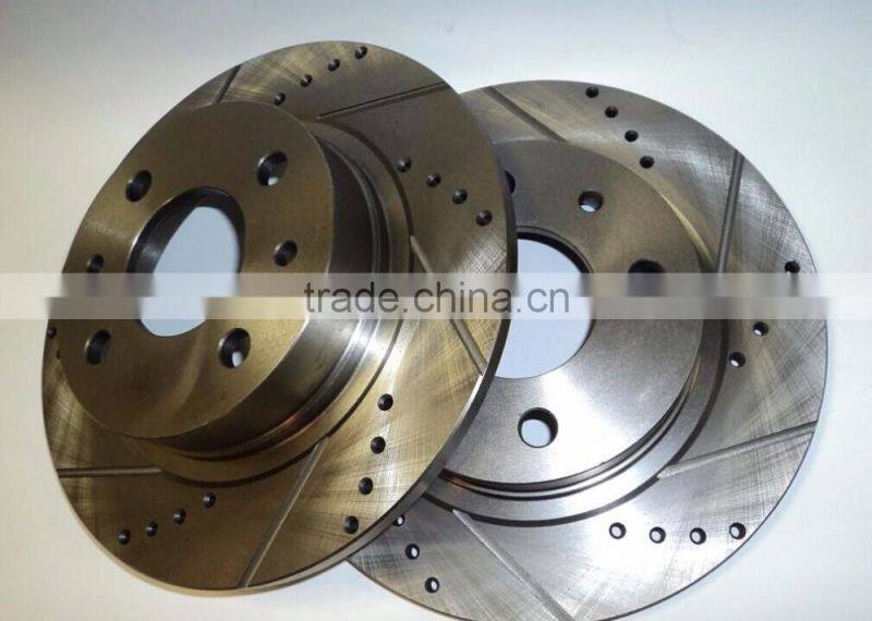 45251-S87-A00 oem number and I need the iron casted, cross drilled and slotted disc brake