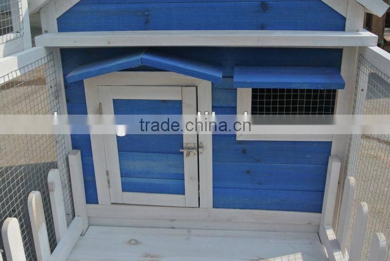 Color Painting Wooden Chicken Cage