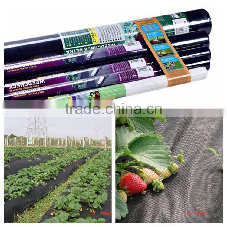 Alibaba Hot Products Non-Woven Agriculture Black Plastic Mulch Film