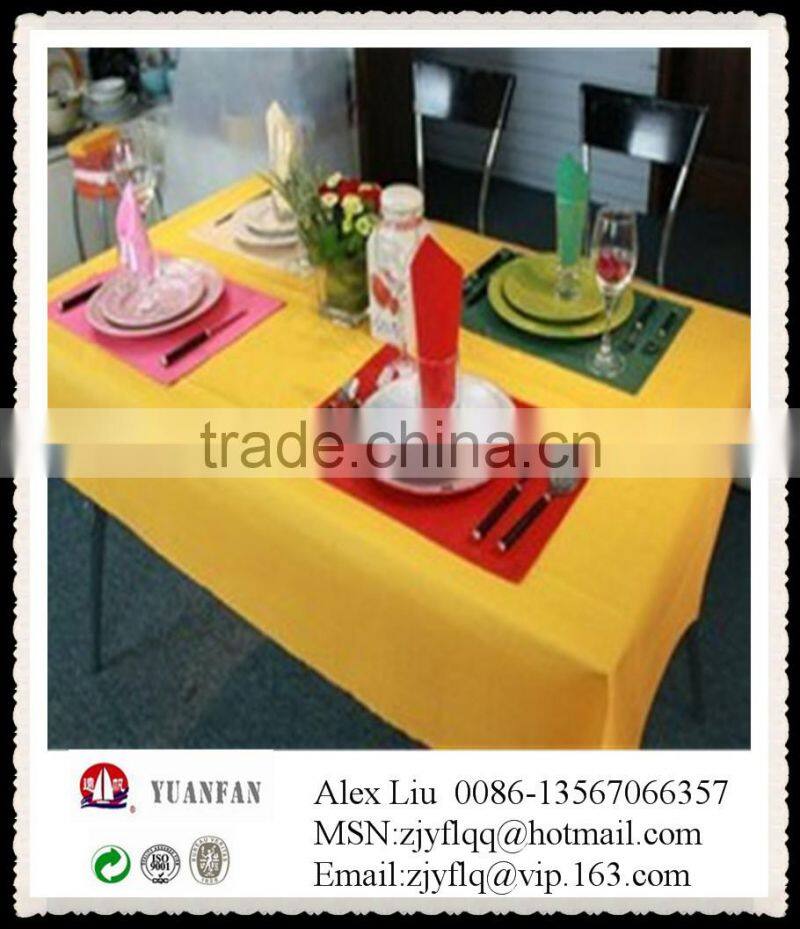 Color of disposable tablecloth non-woven coil