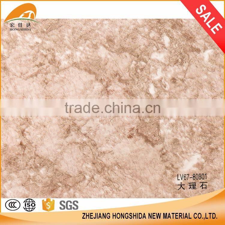 Excellent quality thickening pvc wallpaper imitation marble wall stickers