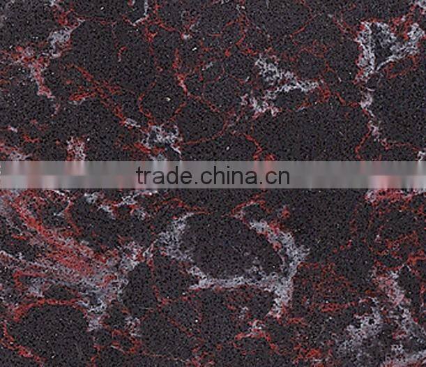 High quality Crystal Purple artificial Quartz Surface