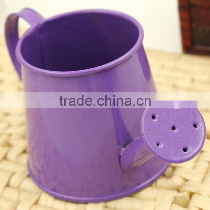 china nanning in bulk colorful small indoor unique teapot shape kids decorative metal watering cans for sale
