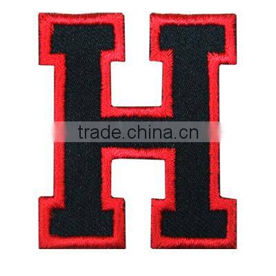 Custom Embroidery letter patch