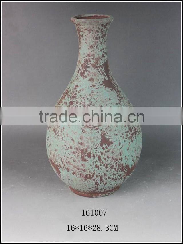 2017 hotel restaurant decoration ceramic vase